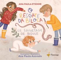 Livro - O resgate da Biloca / Le Sauvetage de Bidule