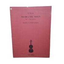 Livro o. seveík tecnica del violin op. 1 parte primeira ejercicios en primeira posición
