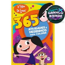 Livro O Show da Luna - 365 Atividades e Desenhos Para Colorir Crianças Filhos Ciranda Desenho História Brincar Pintar - Igreja Cristã Amigo Evangélico Livro O Show da Luna - 365 Atividades e Desenhos Para Colorir Crianças Filhos Ciranda Desenho História Brincar Pintar - Igreja Cristã Amigo Evangélico