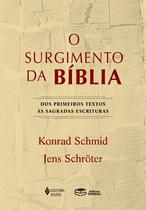 Livro - O surgimento da Bíblia Livro - O surgimento da Bíblia