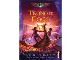 Livro - O trono de fogo Livro - O trono de fogo