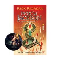 Livro O último olimpiano, Volume 05, Série Percy Jackson e os Olimpianos, de Rick Riordan Editora Intrínseca, capa mole, edição 1 em português, 2023