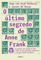 Livro - O último segredo de Anne Frank Livro - O último segredo de Anne Frank