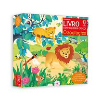 Livro - O zoológico: Livro com quebra-cabeça Livro - O zoológico: Livro com quebra-cabeça