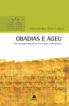 Livro - Obadias e Ageu - Comentários Expositivos Hagnos