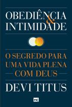 Livro - Obediência e intimidade Livro - Obediência e intimidade