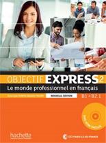 Livro - Objectif express 2 - Livre de l´eleve + DVD-rom - Nouvelle edition