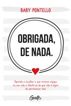 Livro - Obrigada, de nada Livro - Obrigada, de nada