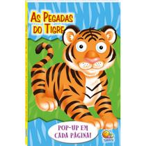 Livro - Olhinhos Espertos! Um livro pop-up: Pegadas do Tigre, As