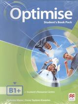 Livro - Optimise B1+ Sb With Wb - 1St Ed - MACMILLAN BR