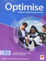 Livro - Optimise B2 Sb Premium Pack - 1St Ed