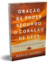 Livro - Oração de poder segundo o coração de Deus