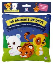 Livro - Os animais de Deus - Meu livro de pano