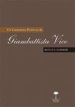 Livro - Os caracteres poéticos de Giambattista Vico