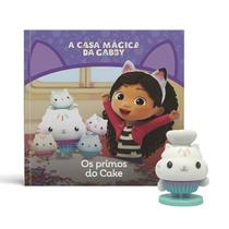 Livro Os Primos do Cake Gabby Dollhouse Com Boneco Livro Os Primos do Cake Gabby Dollhouse Com Boneco