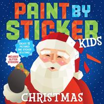 Livro Paint by Sticker Kids: Christmas Create 10 fotos