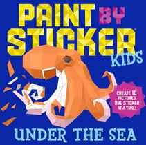 Livro Paint by Sticker Kids Under the Sea Create 10 fotos Livro Paint by Sticker Kids Under the Sea Create 10 fotos