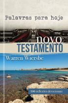 Livro palavras para hoje - novo testamento warren wiersbe