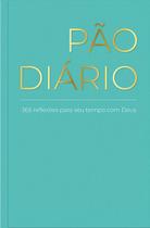 Livro Pão Diário Vol. 28 - Devocional Ano 2025 Capa Tiffany