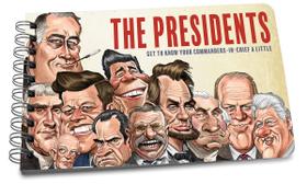 Livro Papersalt The Presidents - Curiosidades sobre presidentes dos EUA