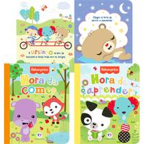Livro Para Bebes Fisher-Price Hora de Dormir Comer Aprender Livro Para Bebes Fisher-Price Hora de Dormir Comer Aprender