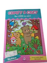 Livro Para Colorir 96x96 Tapete Comfy e Cozy