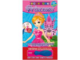 Livro para Colorir Aqua Book Princesas com Caneta Mágica