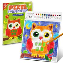 Livro para colorir Art Craft Kit DoodleDoo Pixel Paintings Livro para colorir Art Craft Kit DoodleDoo Pixel Paintings