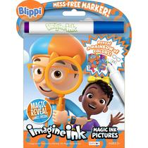 Livro para colorir Bendon Blippi Imagine Ink 20 páginas com marcador