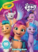 Livro para Colorir Crayola My Little Pony - 96 Páginas com Adesivos