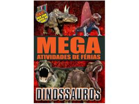 Livro para Colorir Dinossauros com Lápis de Cor