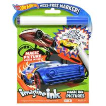 Livro para colorir e atividades Bendon Imagine Ink Hot Wheels