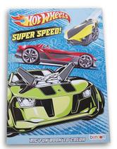 Livro para colorir e atividades Hot Wheels Go for it Jumbo