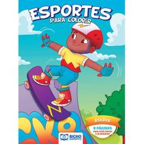 Livro Para Colorir Esportes e Brincadeiras - Irados - Bicho Esperto