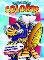Livro Para Colorir Heróis Contra O Mal - Força Dos Guerreiros - Bicho Esperto
