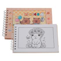 Livro Para Colorir Holográfico Boobie Goods Animais Fofos Livro Para Colorir Holográfico Boobie Goods Animais Fofos