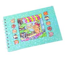 Livro Para Colorir Infantil Bobbie Goods Capa Dura 48 Paginas Brilhante A5