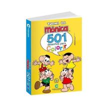 Livro Para Colorir Infantil Turma Da Mônica Com 501 Desenhos