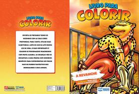 Livro Para Colorir Jornada Do Herói - A Revanche - Bicho Esperto