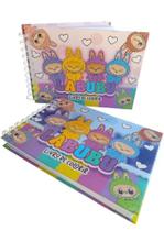 Livro para colorir Labubu