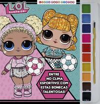 Livro para Colorir LOL Surprise com Aquarela