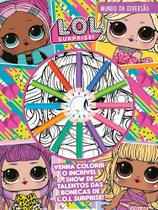 Livro para Colorir LOL Surprise Mundo da diversão com Lápis de Cor