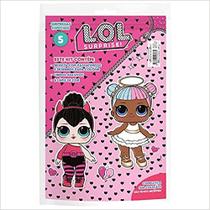 Livro para Colorir LOL Surprise Surpresas Especiais Laminado com Lápis de Cor e Adesivos
