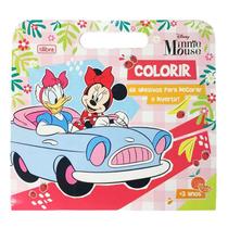 Livro para Colorir Maleta Minnie Mouse com Adesivos - Tilibra