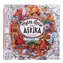Livro para colorir Meine Reise durch Afrika Adult 96 páginas Livro para colorir Meine Reise durch Afrika Adult 96 páginas