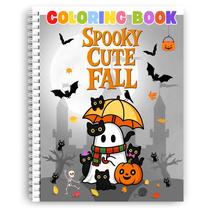 Livro para colorir Merry Minis Spooky Cute Fall Halloween 3+ Livro para colorir Merry Minis Spooky Cute Fall Halloween 3+