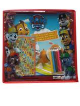 Livro para Colorir Patrulha Canina com Adesivos Lápis de Cor e Bolsa Livro para Colorir Patrulha Canina com Adesivos Lápis de Cor e Bolsa