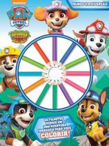 Livro para Colorir Patrulha Canina Mundo da Diversão com Lápis de Cor Livro para Colorir Patrulha Canina Mundo da Diversão com Lápis de Cor