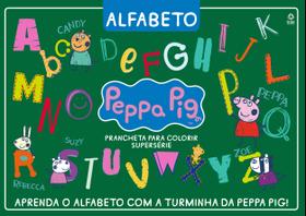 Livro para Colorir Peppa Pig Alfabeto