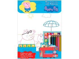 Livro para Colorir Peppa Pig com Acessórios